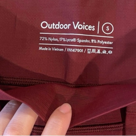 Outdoor Voices Core Leggings Size Small - Picture 4 of 5